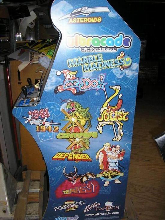 upright video arcade games